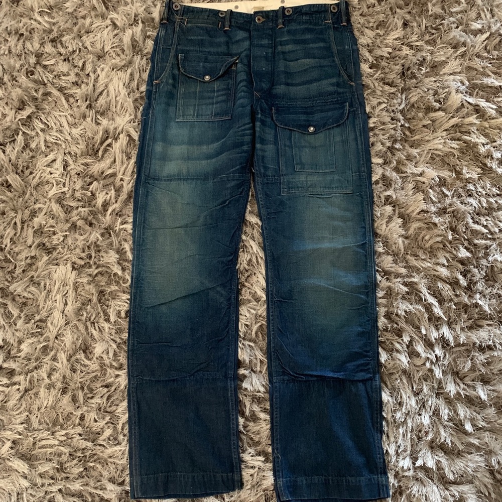 Mens RRL denim pant